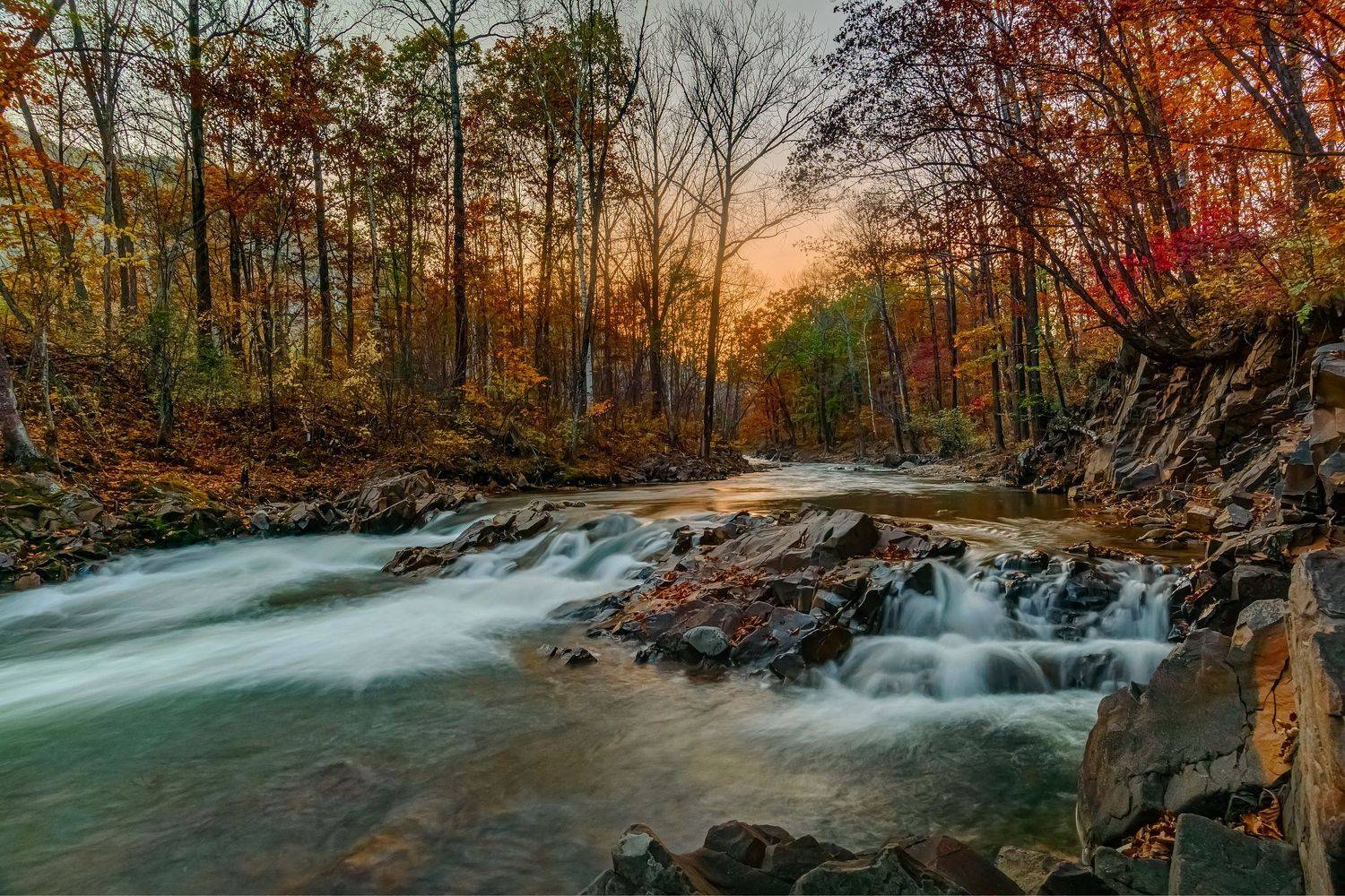 осень, вечер, ррудная,  GeorgyPrimoretz