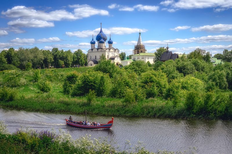 архитектура, храмы, суздаль Суздальский Кремль фото превью