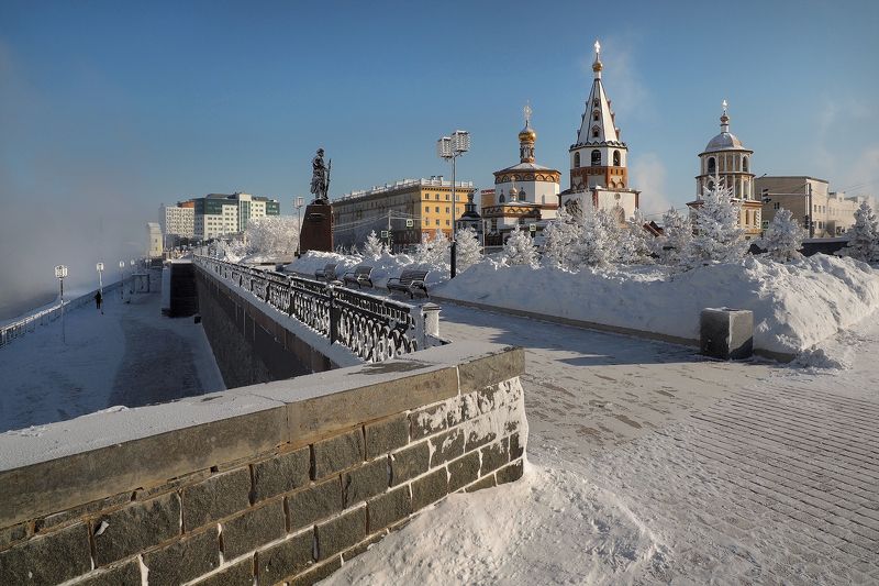 На Нижней набережной В Иркутске фото превью