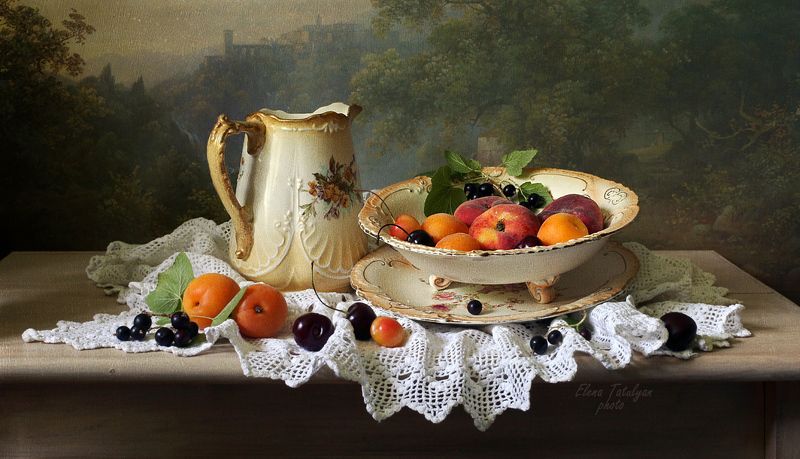 абрикосы, персики Абрикосы и персики фото превью