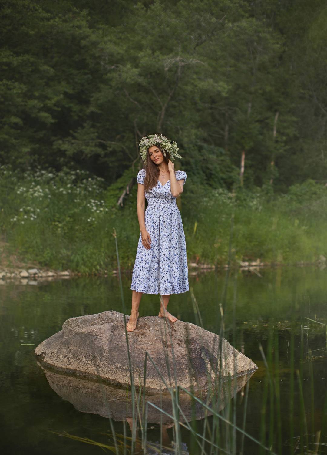 река девушка красота любовь природа искусство фотография покой радость лодка облака вода небо, Шепелева Татьяна