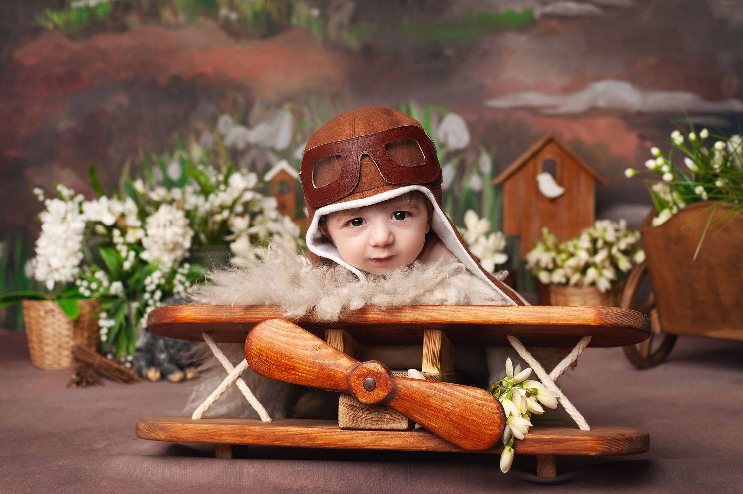 familyphoto, love, baby, family,  babyphoto, children, childrenphoto, childrenphotography, малыш, лётчик, мальчик, весна, пилот, детский портрет, детское фото, детская фотосессия, детская съёмка, подснежники, Ману Фалько