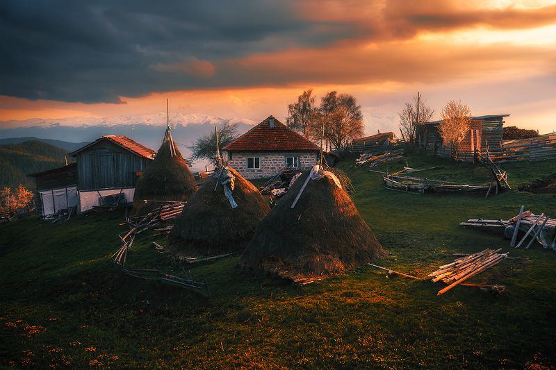 Evening in Ortsevo