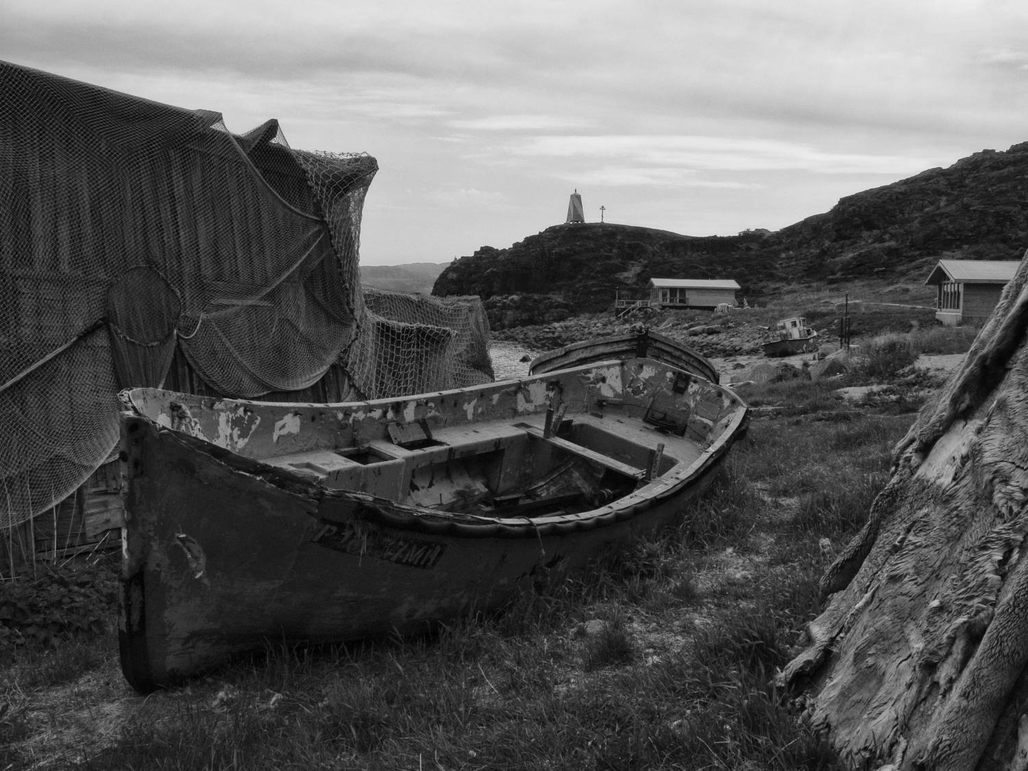 Black and white, Monochrome, Landscape, Teriberka, Murmansk, Russia, Elena Beregatnova