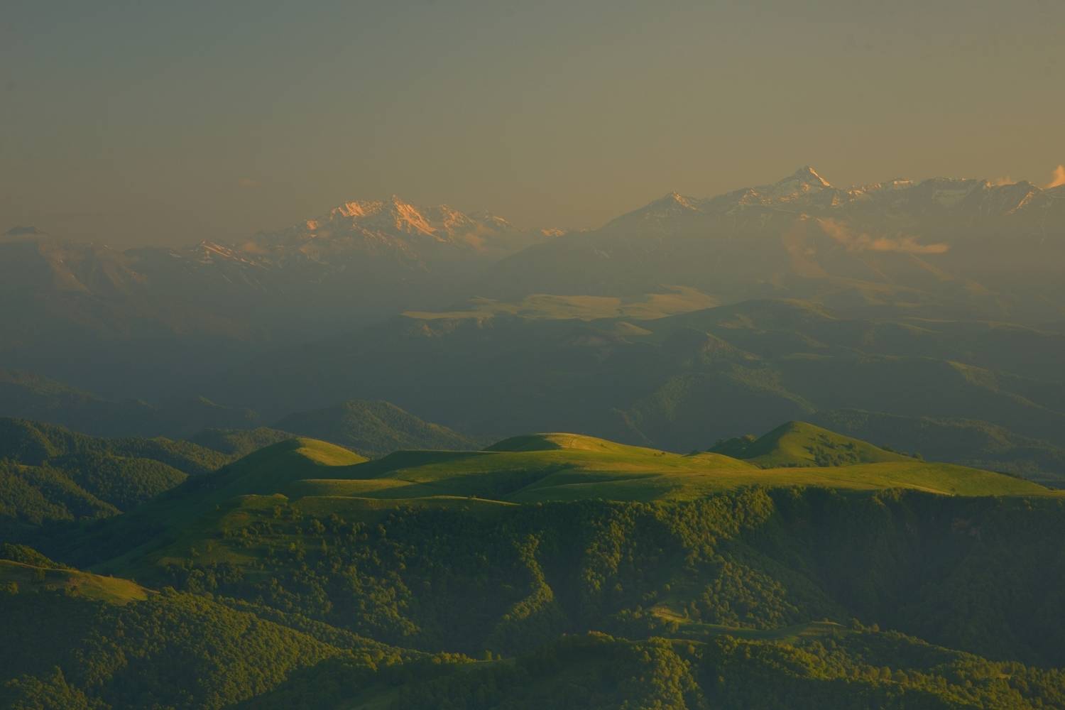 горы лето кавказ, Александр Жарников