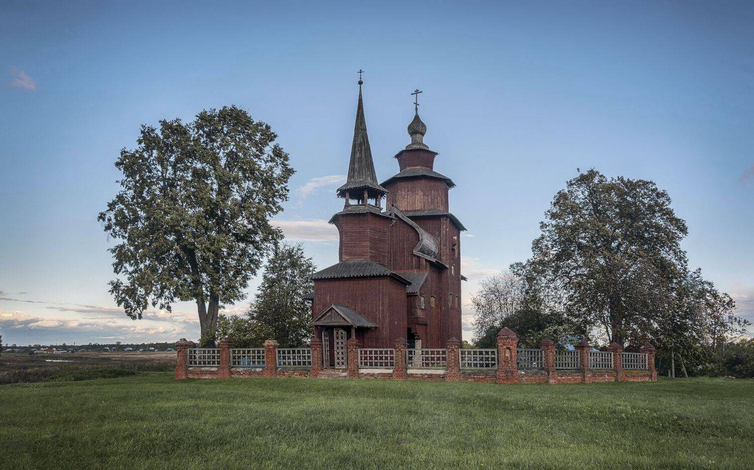 Храм, церковь, Ишня, лето, Сергей Аникин