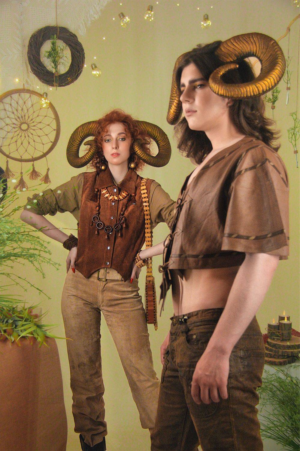 Рога, кантри, фэшн, пара , Ксения Орлова