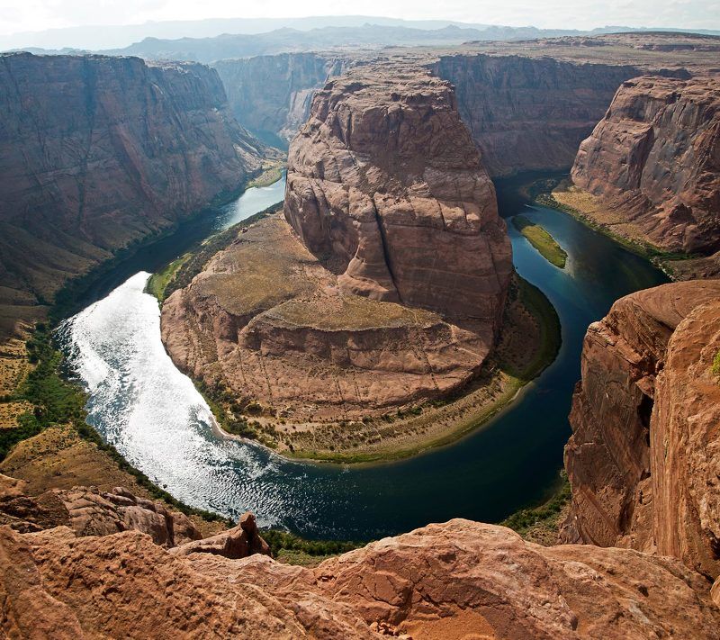 река, колорадо, каньон, глен, подкова, пэйдж, аризона Подкова фото превью