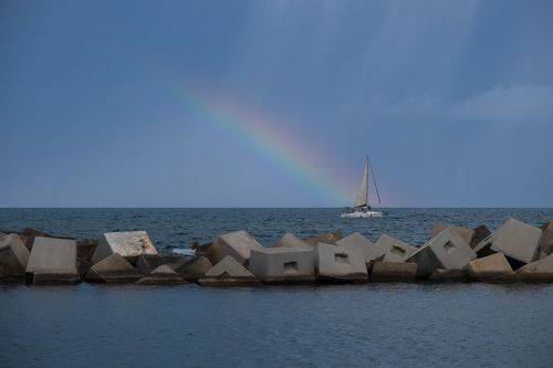 Sailboat Splendor: Barcelona