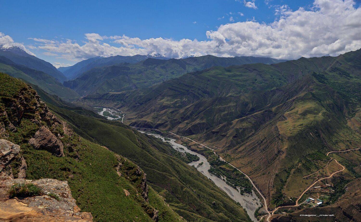 горы,река,пейзаж,дагестан,шамильский район,, Magov Marat