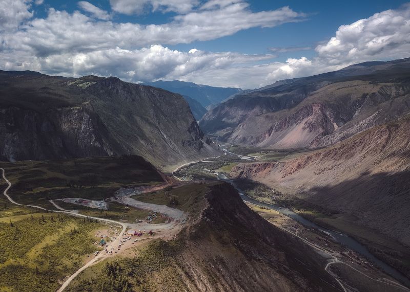 Долина Чулышман. Перевал Кату-Ярык…  Chulyshman valley. Katu-Yaryk Pass… фото превью