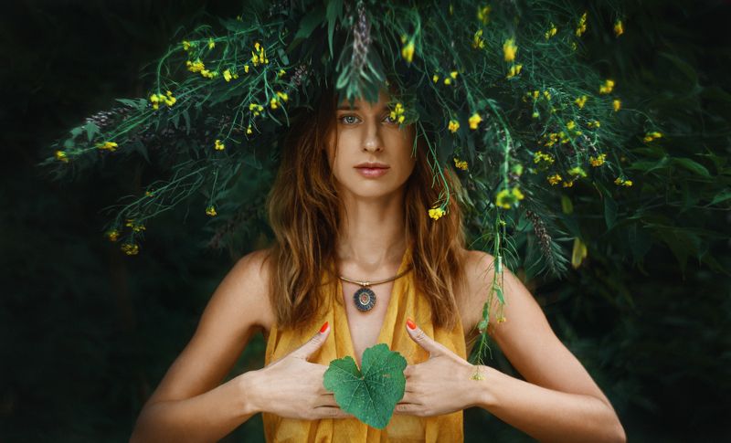Лесная нимфа фото превью