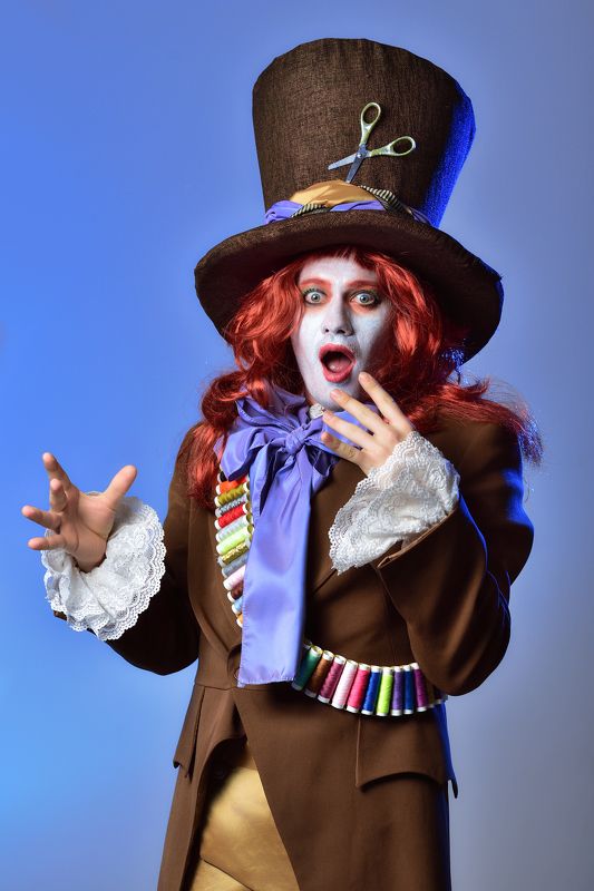 Портрет Шляпник фото превью