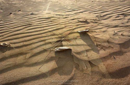 Рисунок на песке