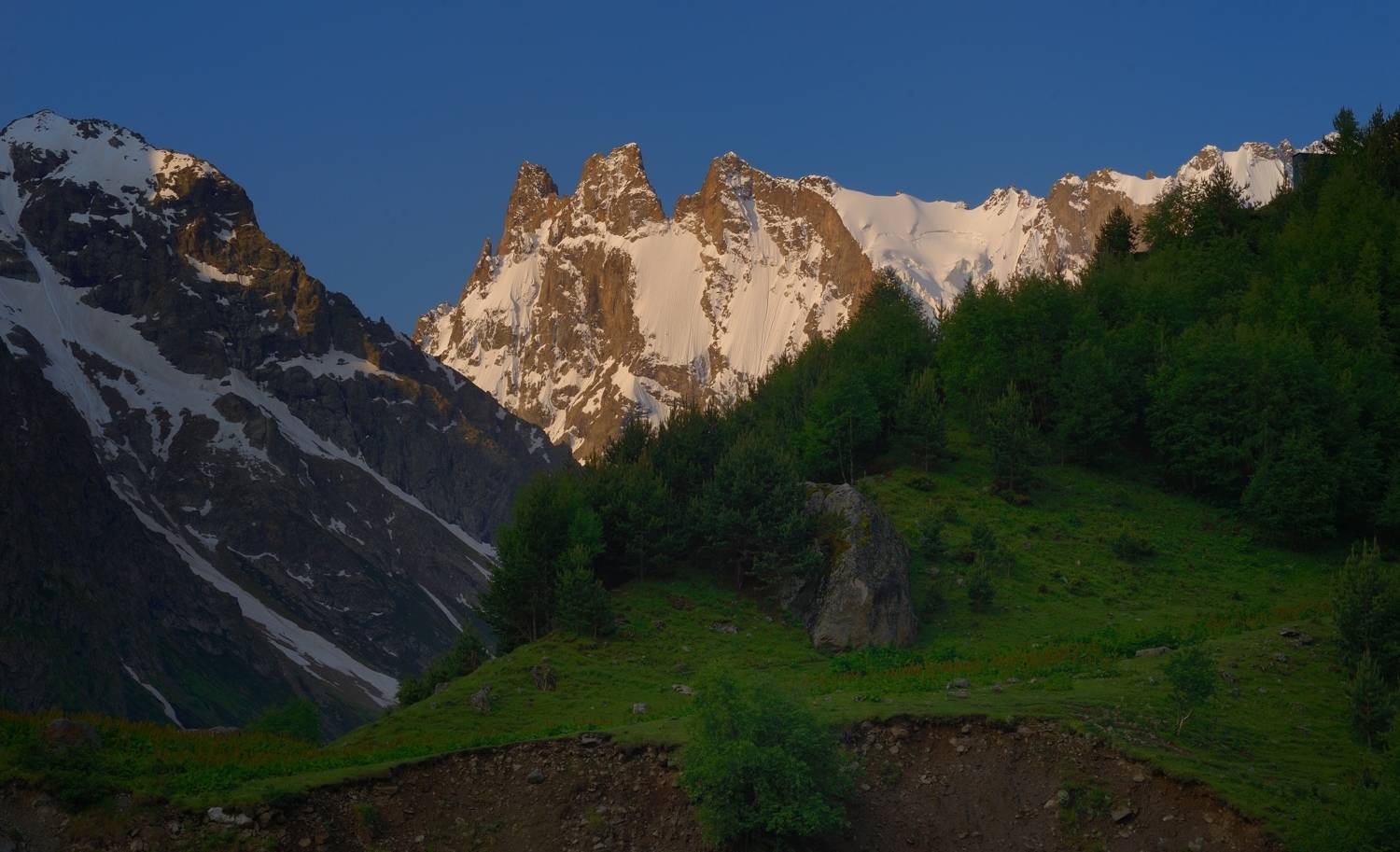 горы лето кавказ, Александр Жарников