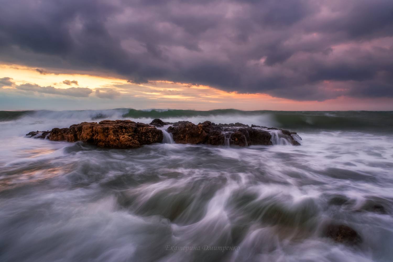 шторм, море, лето, закат, крым, морской пейзаж, пейзаж, севастополь, crimea, landscape, sea, sunset, Дмитренко Екатерина