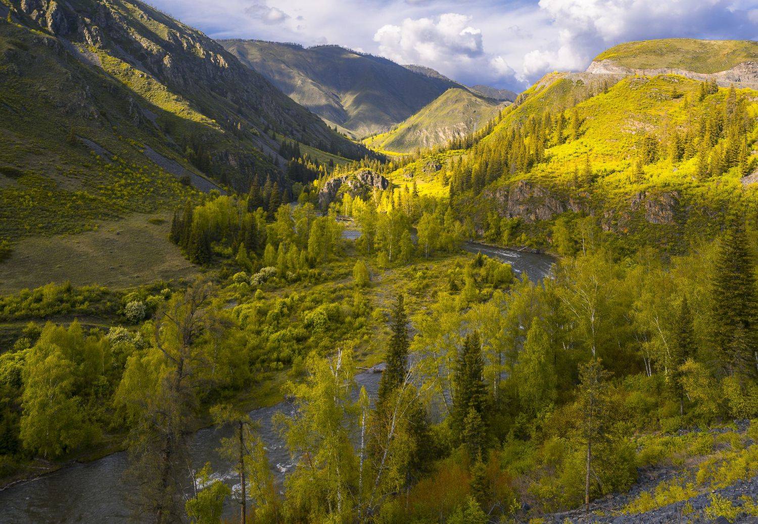 россия, горный алтай, река урсул, Андрей Поляков