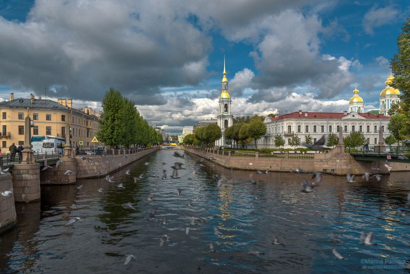 Осенний Крюков канал... фото превью