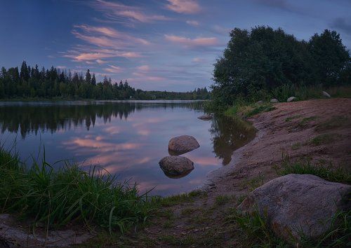 В вечерней тишине