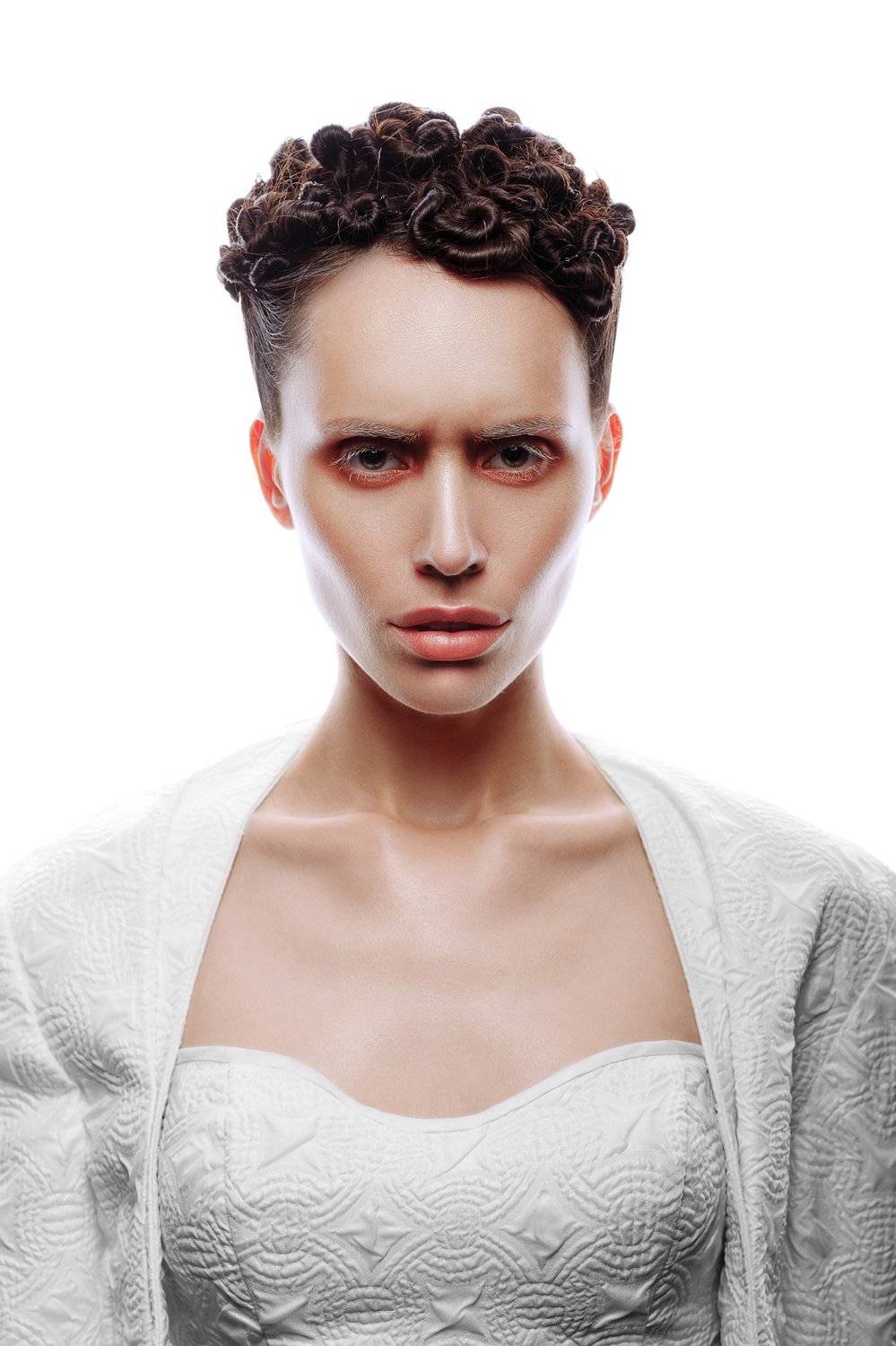 beauty, portrait, women, woman, hair, lips, white, , Илюхин Юрий