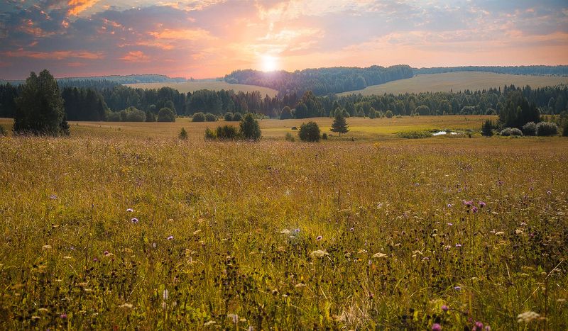 Закат , Удмуртия фото превью
