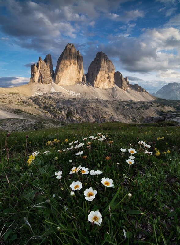 Tre Cime di Lavaredo - symbol of Dolomites фото превью