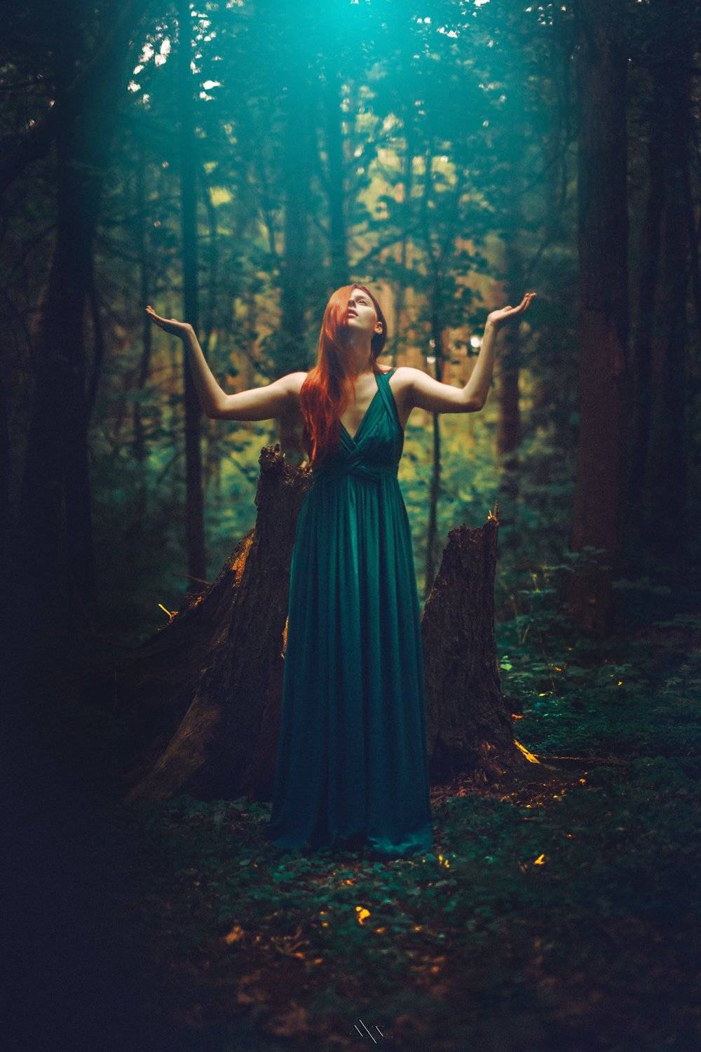 Colors, Forest, Light, Portrait, Woman, Руслан Болгов (Axe)