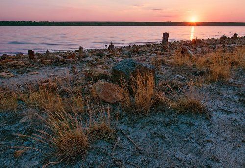 Закат над Куяльником