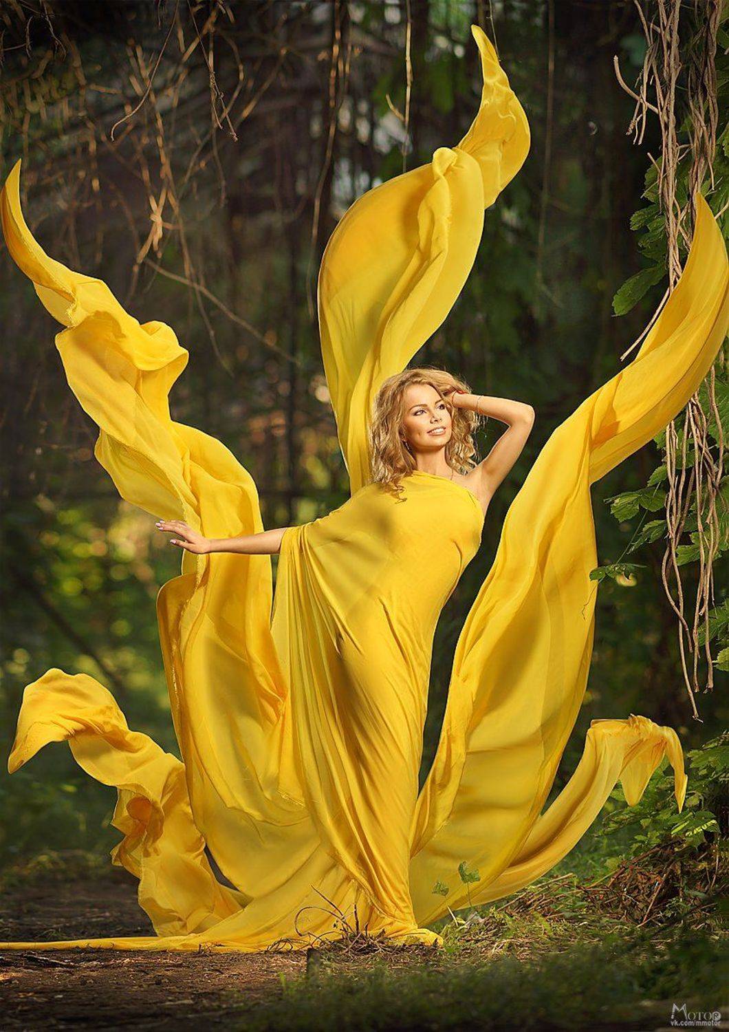 девушка, лето, солнце, красота, отдых, полет, Матвеев Максим