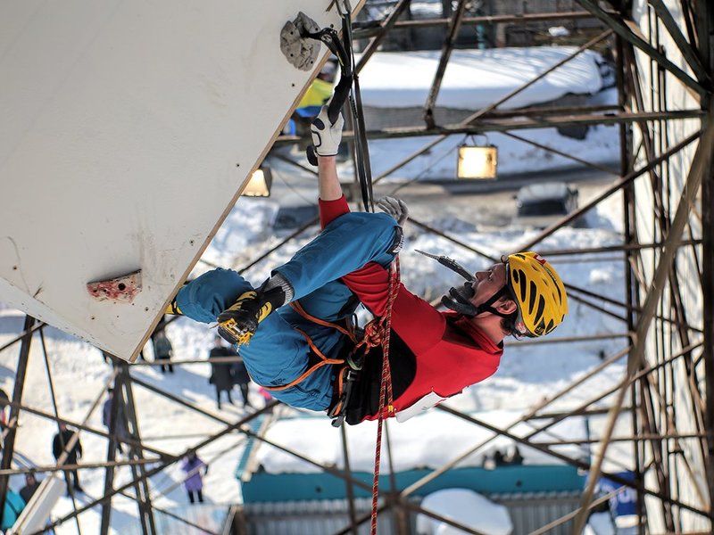 ледолазение ВСЕ смешалось - руки ноги ... фото превью