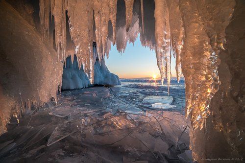 В плену ледяной красоты...