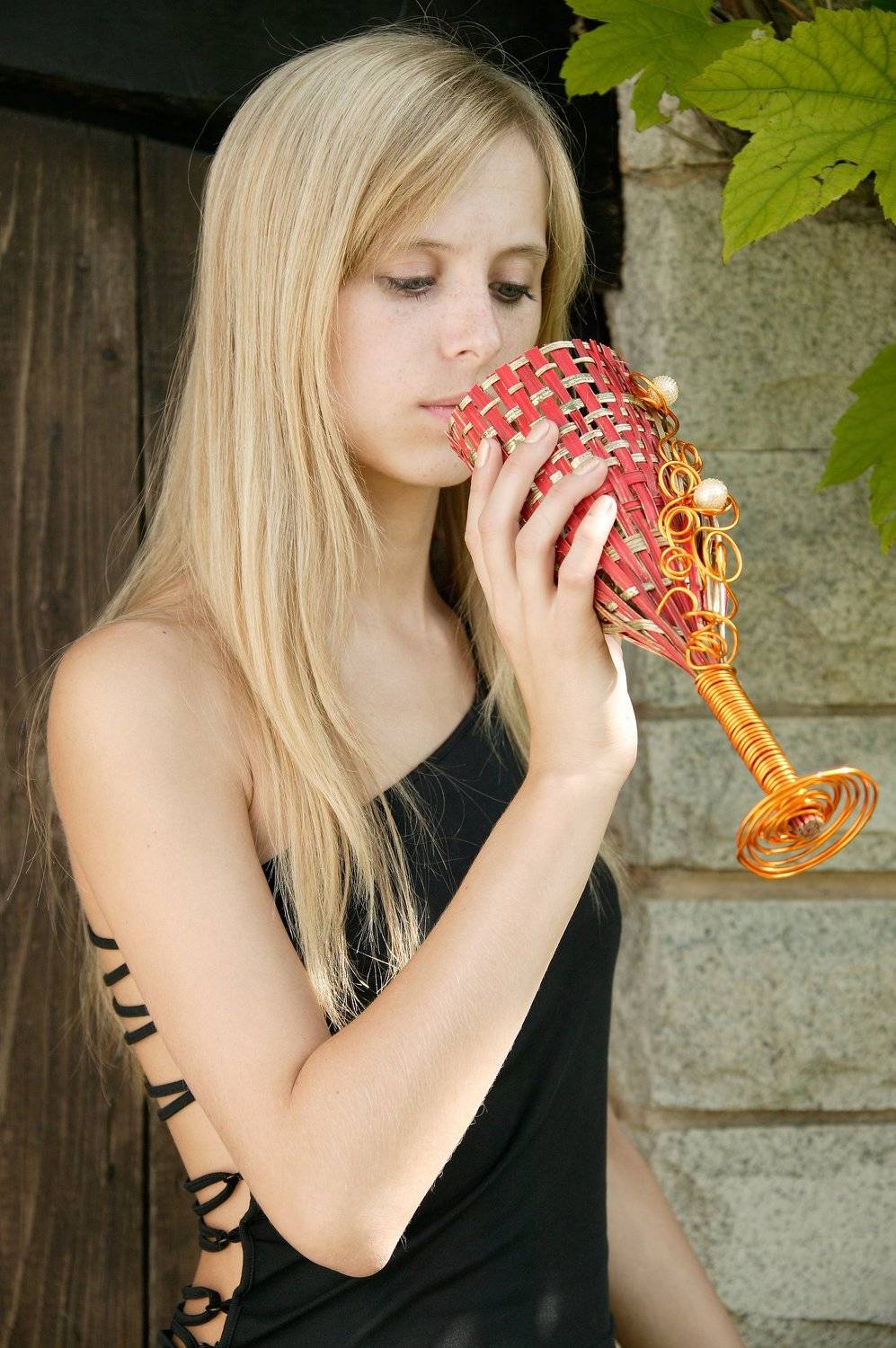 портрет, флористика, Алексей Попов, Алексей Попов