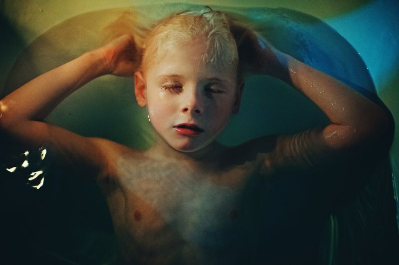 Blond, Boy, Child, Family, Mood, Water Relax фото превью