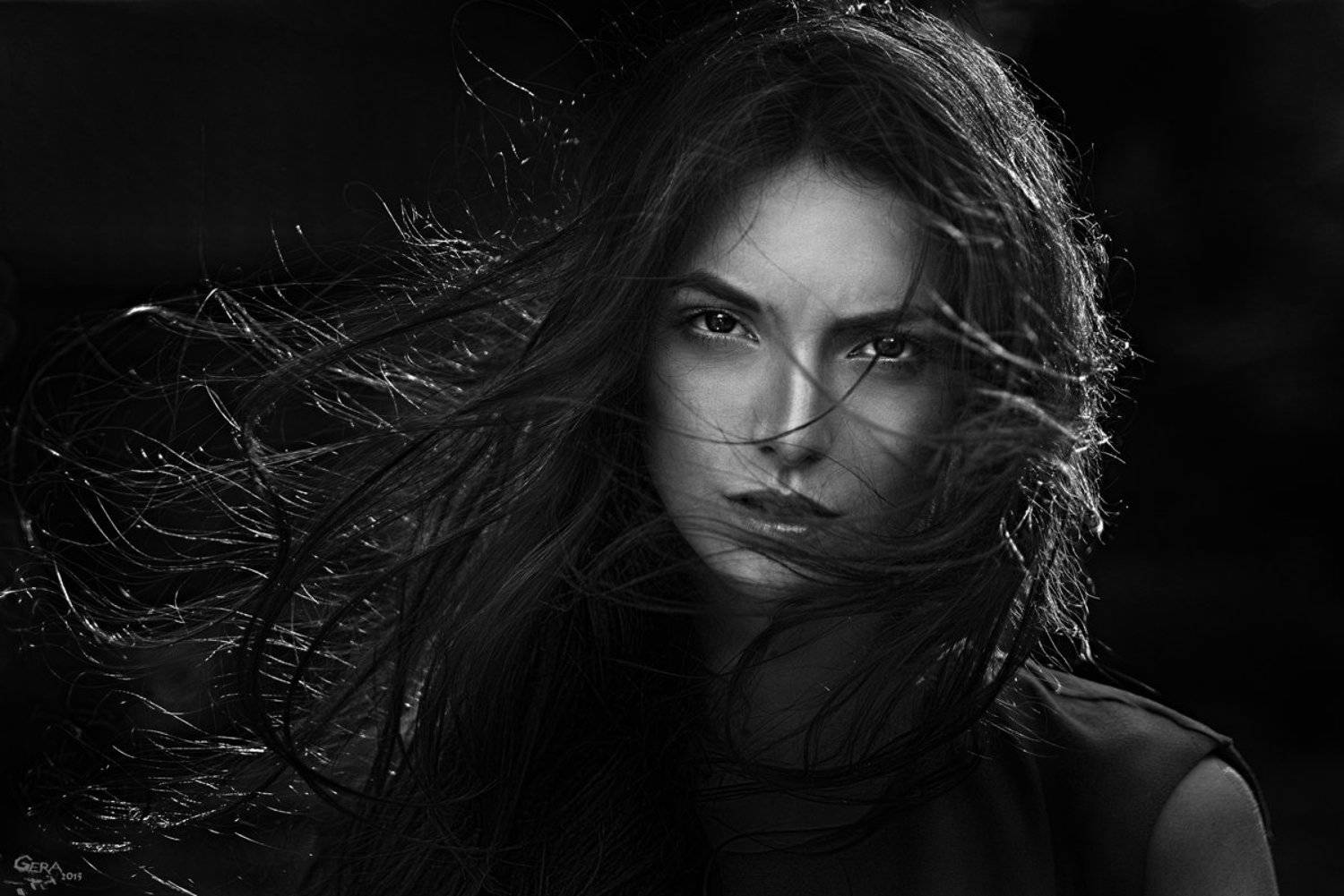 Mood, Portrait, Настроение, Портрет, Чб, Георгий Чернядьев