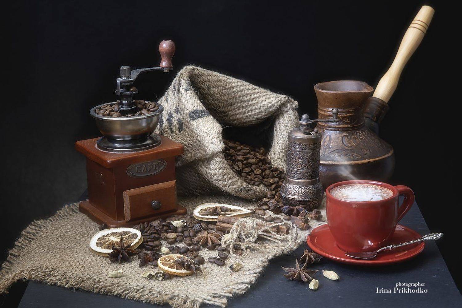 натюрморт, кофе, напитки, Приходько Ирина