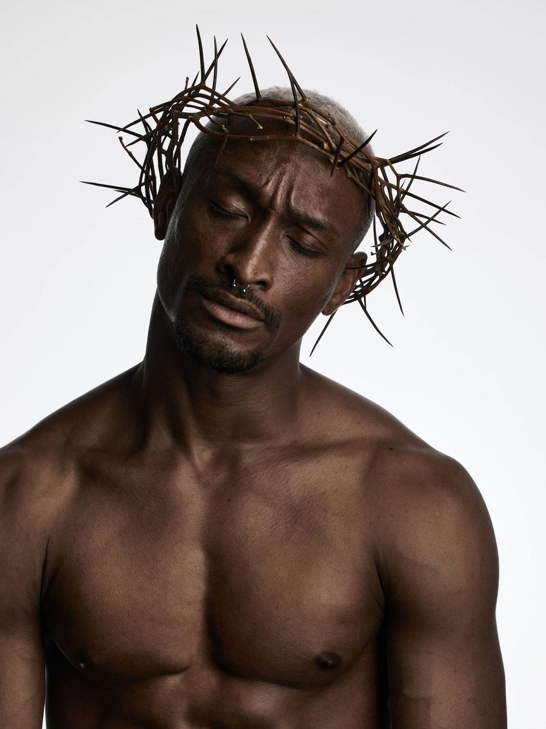 portrait, studio, male, black male, , Aleksandr Balakin