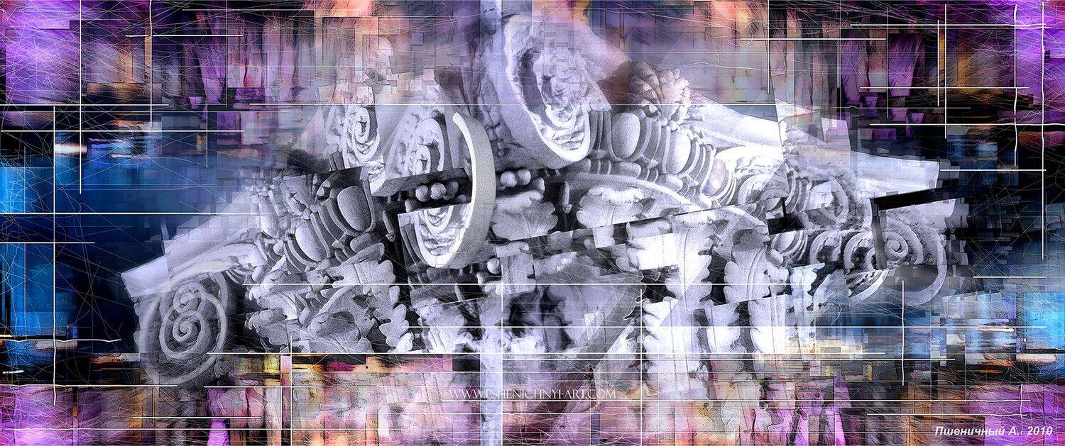 архитектура, пространство, капитель, абстракция, трансформация, классика, элемент, концепт, Пшеничный Андрей