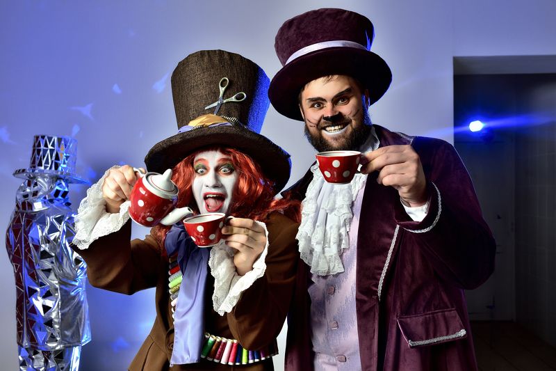 Студийный портрет Шляпник фото превью