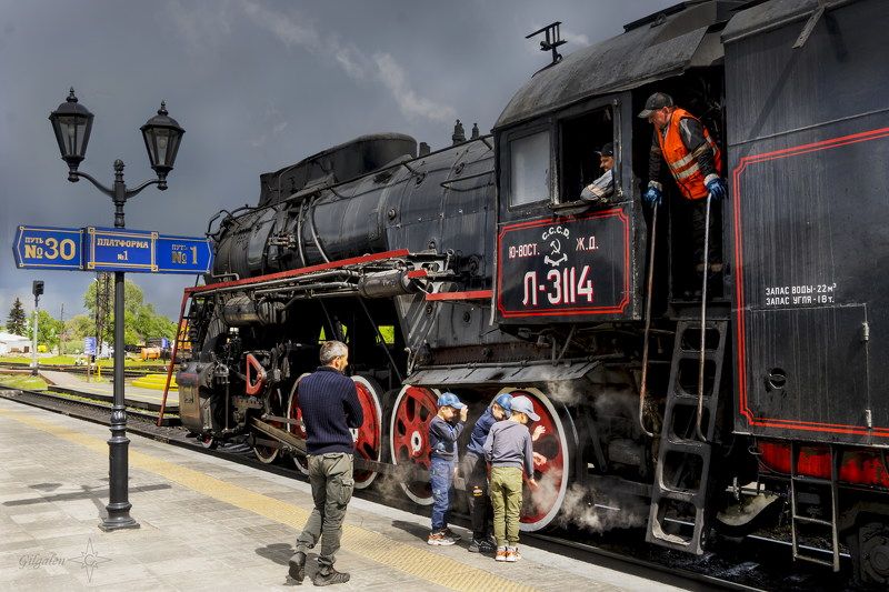 паровоз Заповедник минувшкй эпохи (серия). Игры будущего и прошлого. фото превью