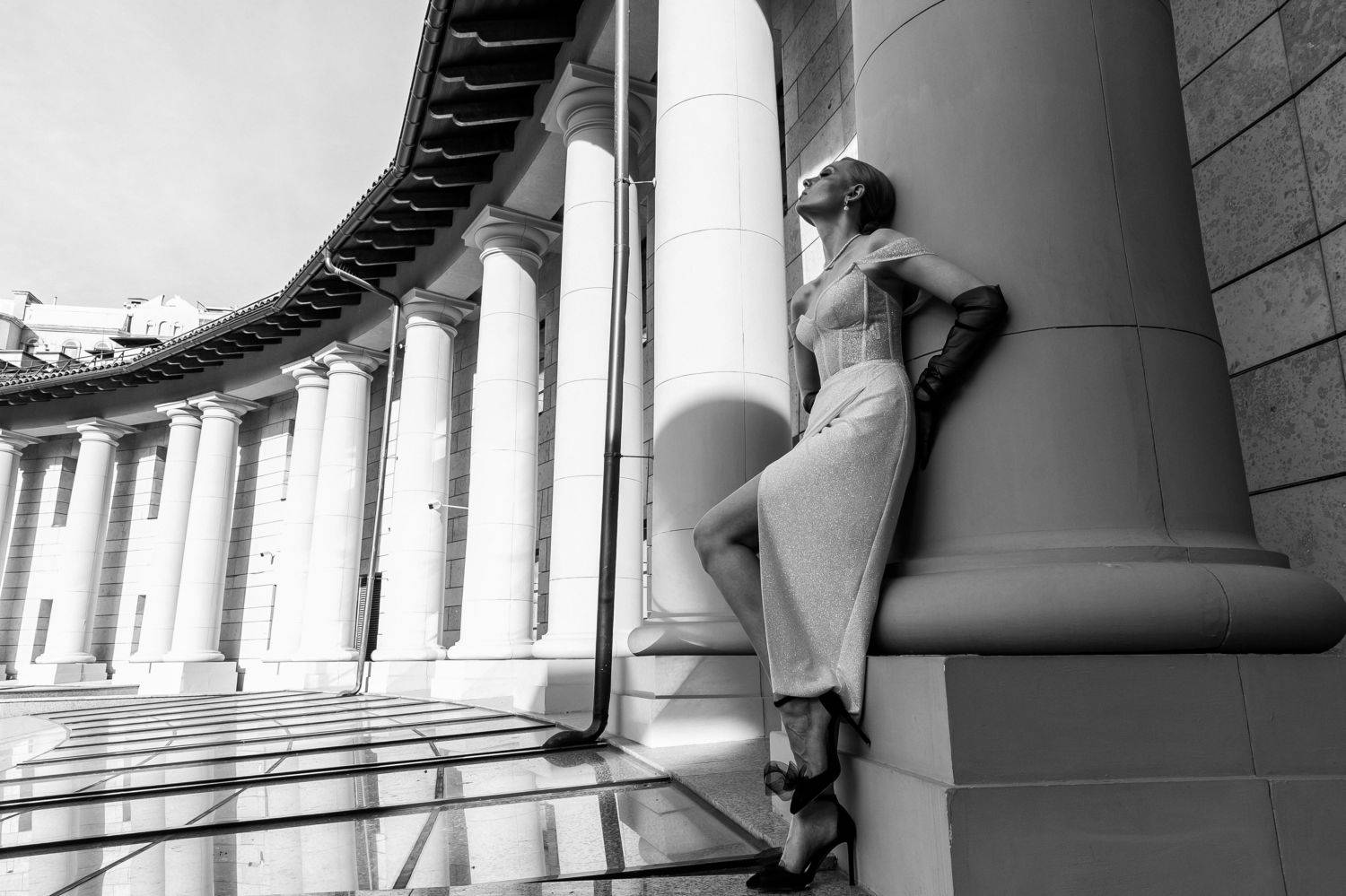 женский портрет, уличный портрет, Элина Ларченкова