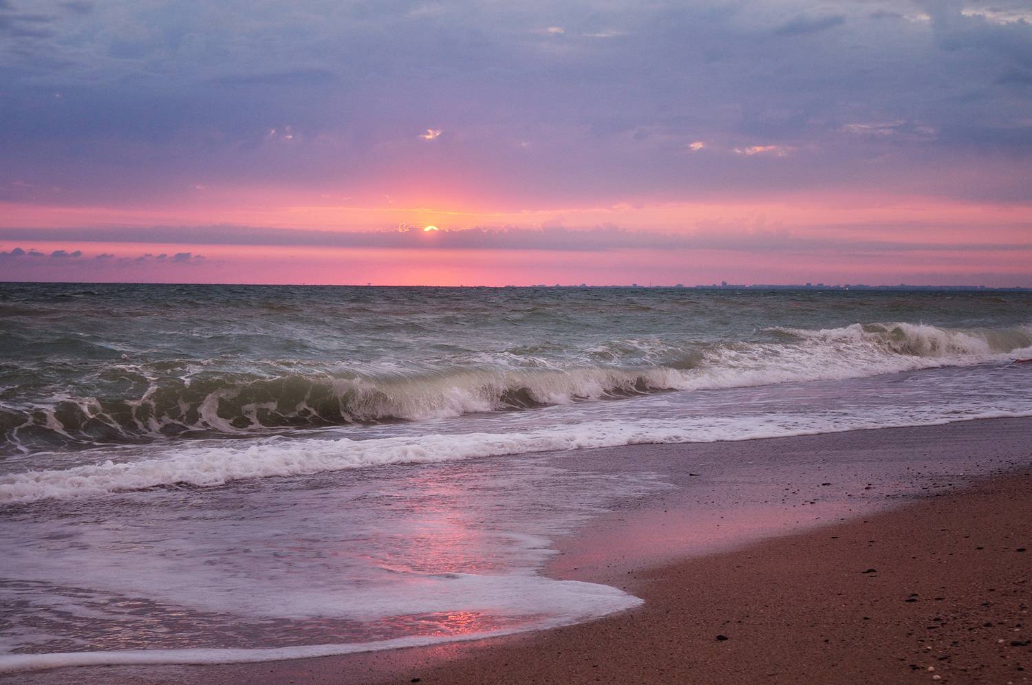 море, закат, шторм, черное море, крым, Чавыкина Анастасия