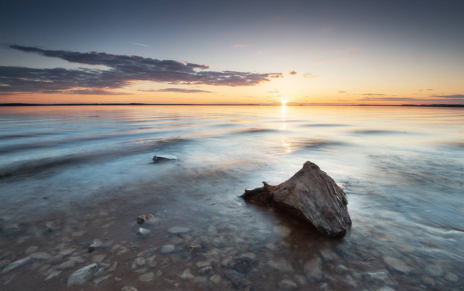 пейзаж, вода, солнце, тишина, небо, красота, Алексеев Артём