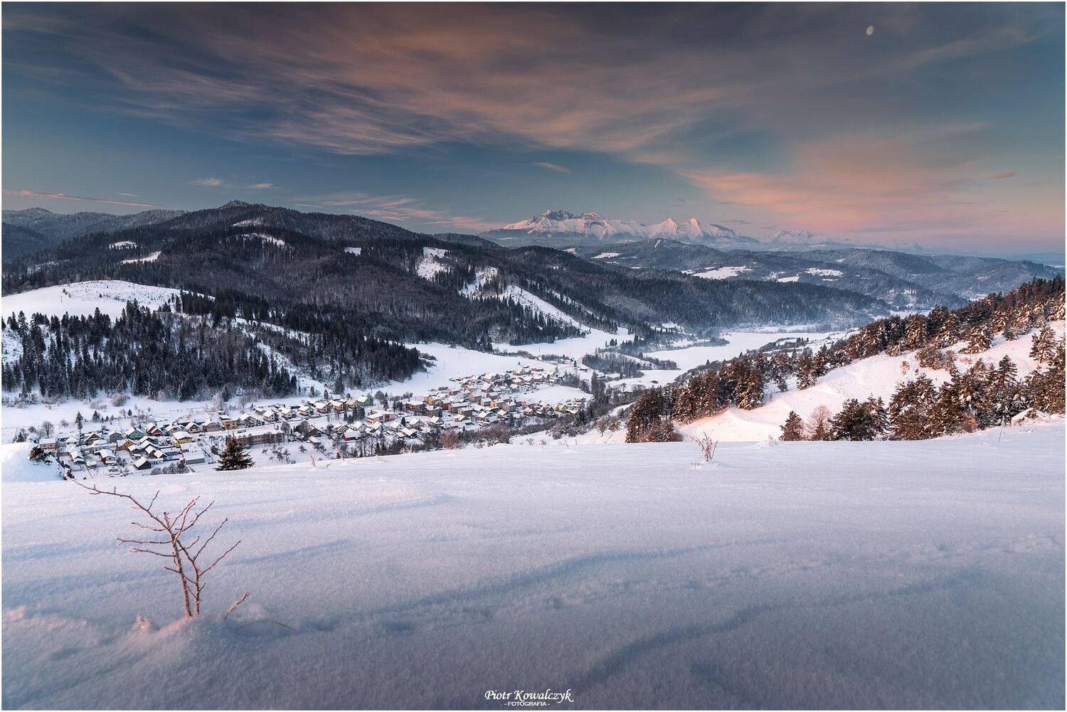 słowacja, tatry, pieniny, zima, Kowalczyk Piotr