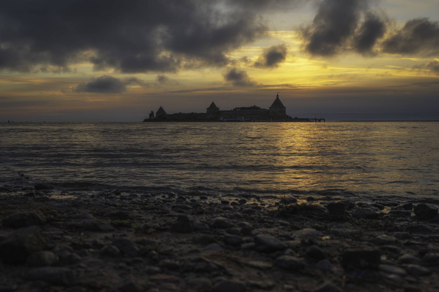 sunset, dawn, water, n&ouml;teborg, fortress, landscape, ладога, шлиссельбург, орешек, рассвет, egorbugrimov,, Бугримов Егор