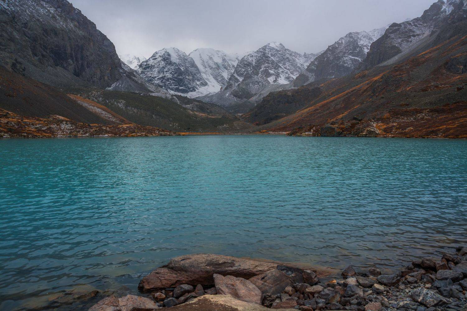 россия, горный алтай,озеро,осень, Андрей Поляков