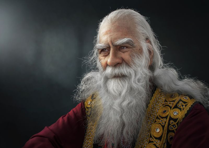 #portrait  #people #face #beard #hair #light Quite Power фото превью