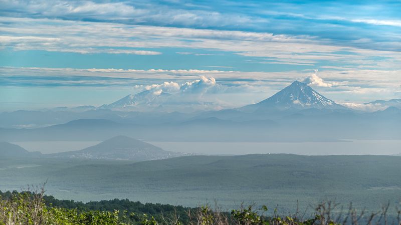 вулкан, камчатка, росия Камчатка фото превью