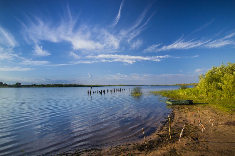 Вечер на реке Чеснаве фото превью