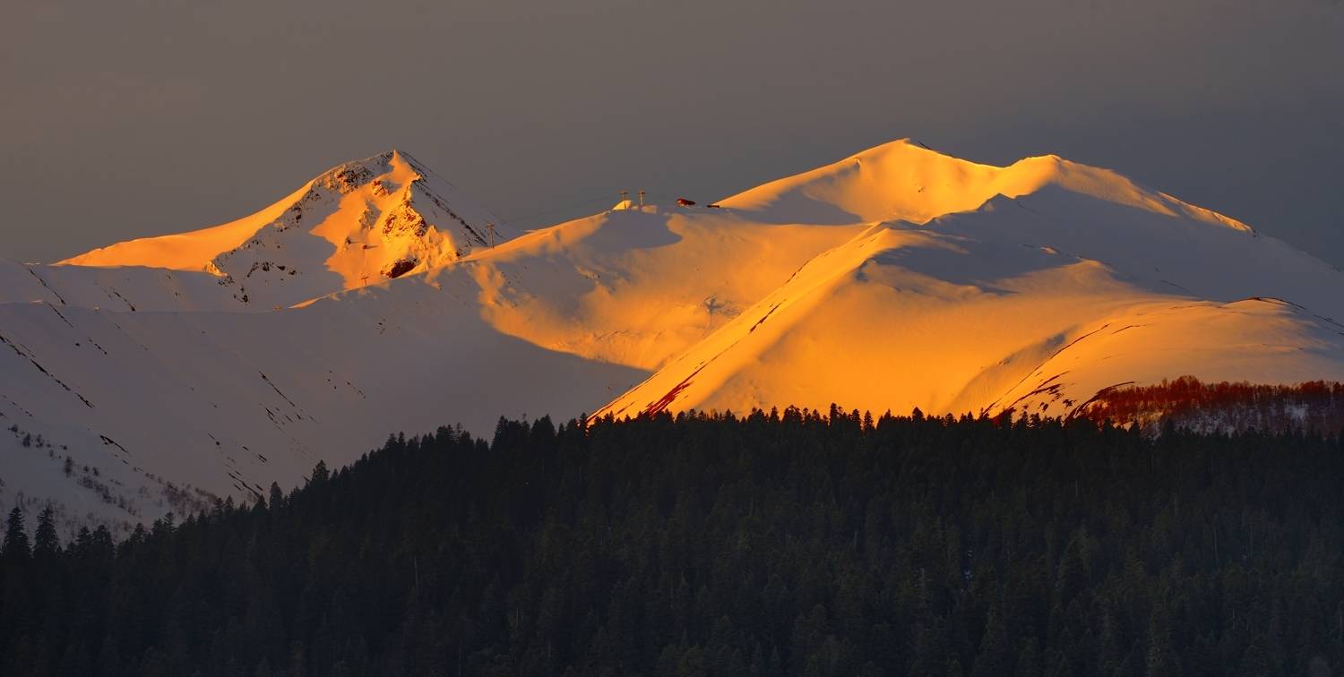горы весна архыз, Александр Жарников