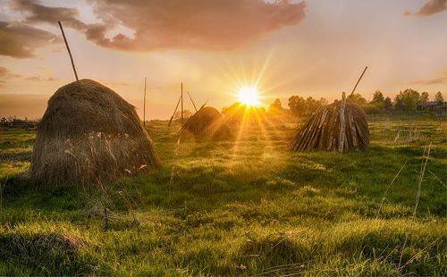 На закате дня
